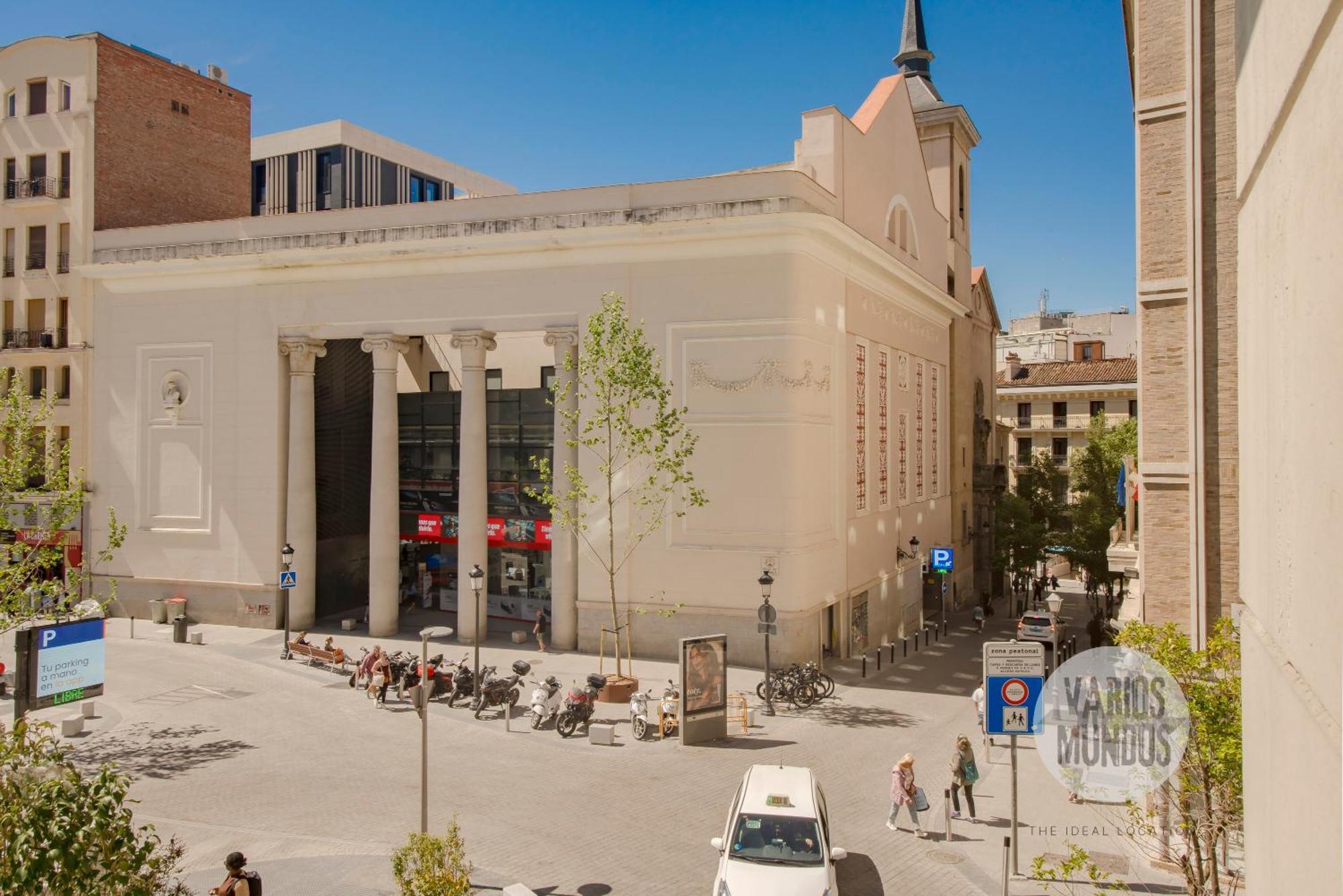 Bright Apt Para 4Pax En Gran Via-Plaza De Carmen E2 マドリード エクステリア 写真